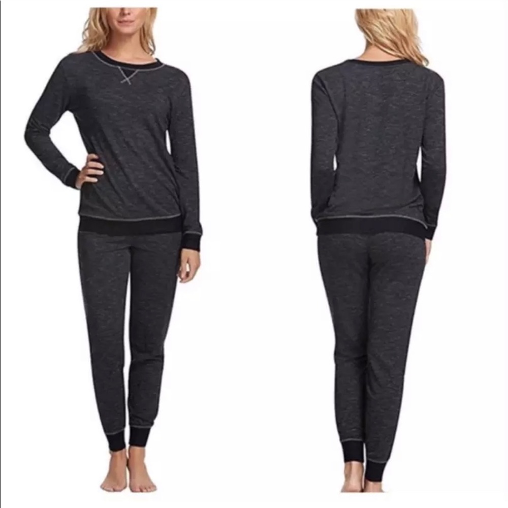 P.J. SET french terry crewneck / size - S  - NWT